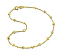 Golddream Bracelet De Cheville Boule Femme Bijoux En Or 25cm Or Jaune 333 Gdf0025y