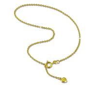 Golddream Bracelet De Cheville Coeur Femme Bijoux En Or 25cm Or Jaune 333 Gdf0055y