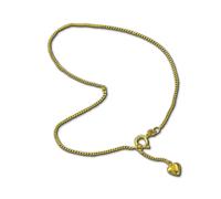 Golddream Bracelet De Cheville Coeur Femme Bijoux En Or 25cm Or Jaune 333 Gdf0065y