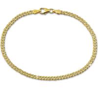 GoldDream Bracelet véritable or jaune 333 jumeaux 8 carats 19cm GDA0099Y