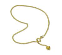 GoldDream Chaîne de cheville en or jaune 333 25cm coeur femme bijoux or D2GDF0065Y
