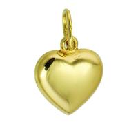 GoldDream Colliers pendentif 375 or jaune 9 carats coeur femme bijoux GDH000Y
