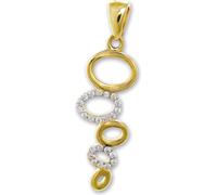 GoldDream Colliers Pendentif GoldDream Pendentif pour femme Bijoux GDH512WY