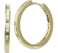 GoldDream Creole Shape 25mm Boucles d'oreilles en or jaune 333 GDO5701Y