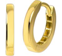 GoldDream Creole Shine Boucle d'oreille 333 or Femme Bijoux authentiques D2GDO5717Y