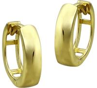 GoldDream Créoles Femme 333 VERITABLE OR JAUNE brillant Boucles d'oreilles 8 carats GDO5301Y