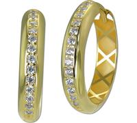 GoldDream or Créoles GoldDream Boucles d'oreilles Femme 333 or jaune Boucles d'oreilles GDO5670Y