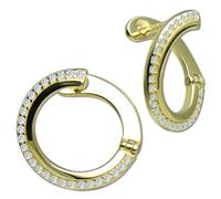 GoldDream or Créoles GoldDream Boucles d'oreilles Femme 333 or jaune Boucles d'oreilles GDO5683Y