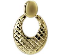 GoldDream Pendentif Ovale 333 Or Jaune Femme Pendentif Bijoux Authentiques D2GDH521SY