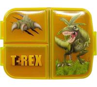 Golddunes Cartoon Animation School Day Kids Character Boîte à sandwich 3 compartiments (Dinosaure)