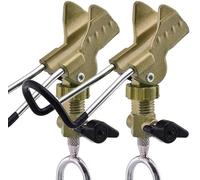 GOLDEAL Lot de 2 Supports de Canne à pêche pour la Plage, réglable à 360 degrés