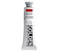 Golden Acrylic 2 Oz Cadmium Red Medium Hue