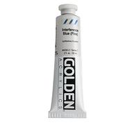 Golden Acrylic 2 Oz Interference Blue Fine