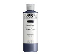 Golden Acrylic : 236ml (8oz) bottle FLUID PAYNES GREY