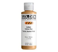 Golden Acrylique : 119ml (4oz) bouteille FLUID Jaune indien Hue : Historical Colour