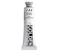 Golden Acrylique : 60ml épais Bleu FINE INTERFERENCE