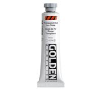Golden Acrylique : 60ml épais TRANS Rouge IRON Oxyde