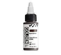GOLDEN Acrylique à haut débit, ombre brûlée, flacon de 30 ml