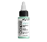 GOLDEN Acrylique à haut débit, vert phtalo clair, flacon de 30 ml