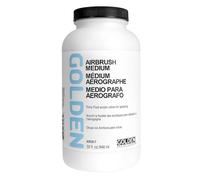 Golden Acrylique moyen : Aérographe moyen 946ml :for thinning fluid colours to create an Aérographe colour