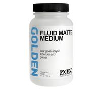 Golden Acrylique moyen : FLUID MATTE moyen 237 ml