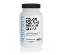 Golden Artist Colors Color Pouring Medium Finition brillante Bouteille de 8 onces 35015