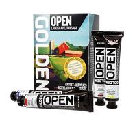 Golden Artist Colors, OPEN Acrylique à séchage lent, ensemble paysage 8 couleurs