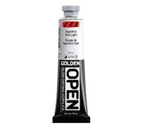 Golden Artist Colors Ouvert 2 oz peintures de couleur acrylique couleur: naphtol lumière rouge 2 oz