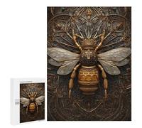 Golden Bee Artwork Puzzle 1000 Pièces Educa Jouet en Bois Cadeau Unique Décoration Intérieure Jeu Éducatif Challenge Toy Adultes Et Enfants À Partir De 14 Ans 500 PCS