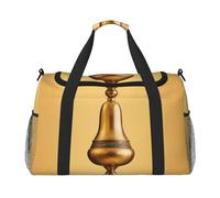 Golden Bell Sac de rangement de voyage suspendu de grande capacité Sac de transport à main léger Sac de rangement de nuit Sac de voyage unisexe