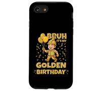 Golden Birthday Boys Bday Birthday Party Ouvrier de Construction Coque pour iPhone SE (2020) / 7/8