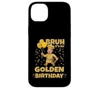 Golden Birthday Boys Girls Bday Birthday Baker Coque pour iPhone 14 Plus