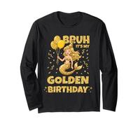 Golden Birthday, fête d'anniversaire pour garçons et Filles, sirène Manche Longue