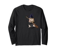 Golden British Cat in The Pocket Witch Hat Halloween Manche Longue
