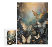 Golden Butterfly Garden Puzzle 1000 Pièces Educa Jouet en Bois Cadeau Unique Décoration Intérieure Jeu Éducatif Challenge Toy Adultes Et Enfants À Partir De 14 Ans 500 PCS