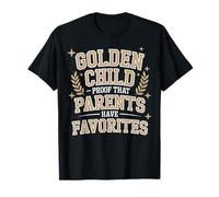 Golden Child Mom's Favorite Gifted Kids Frères et sœurs Art de rivalité T-Shirt