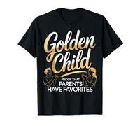 Golden Child Mom's Favorite Gifted Kids Frères et sœurs Art de rivalité T-Shirt