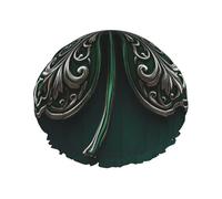 Golden Clover Elegance Bonnet de douche imperméable double couche pour homme et femme - Protection des cheveux pour le bain, masques faciaux, spa