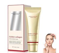 Golden Collagen Anti-Wrinkle Cream,Gold Anti-Aging Face Cream,Gold and Collagen Anti-Wrinkle Cream,Moisturizer Anti-Aging Collagen Firming Face Cream,Daily Face Moisturizer,Reduce Fine Lines (1)