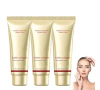 Golden Collagen Anti-Wrinkle Cream,Gold Anti-Aging Face Cream,Gold and Collagen Anti-Wrinkle Cream,Moisturizer Anti-Aging Collagen Firming Face Cream,Daily Face Moisturizer,Reduce Fine Lines (3)