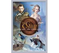 Golden Compass, The - Poster - One Sheet + cadre amovible, Shinsuke® Maxi MDF argenté, vitre acrylique