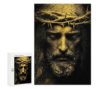 Golden Crown of Thorns Poster Puzzle 1000 Pièces Educa Jouet en Bois Cadeau Unique Décoration Intérieure Jeu Éducatif Challenge Toy Adultes Et Enfants À Partir De 14 Ans 300 PCS