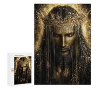 Golden Crowned Majesty-3 Puzzle 300 Pièces Educa Jouet en Bois Cadeau Unique Décoration Intérieure Jeu Éducatif Challenge Toy Adultes Et Enfants À Partir De 14 Ans 300 PCS