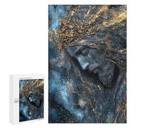 Golden Crowned Mystic Art Puzzle 1000 Pièces Educa Jouet en Bois Cadeau Unique Décoration Intérieure Jeu Éducatif Challenge Toy Adultes Et Enfants À Partir De 14 Ans 1000 PCS