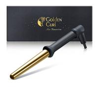 Golden Curl Boucleur à Cheveux Professionnel pour des Boucles Longue Tenue | 5 Ans de Tranquillité, Fer à Boucler et Friser, Outil de Coiffure, Hair Curler Onduleur de Cheveux Pro (Or, 18mm-25mm)