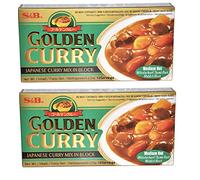 GOLDEN CURRY - Mélange pour curry japonais épicé (moyen) lot de 2