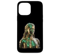 Golden Cyber Aphrodite Déesse Grecque Futuriste de la Beauté Coque pour iPhone 13 Pro Max
