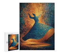 Golden Dance of Light Puzzle 1000 Pièces Educa Jouet en Bois Cadeau Unique Décoration Intérieure Jeu Éducatif Challenge Toy Adultes Et Enfants À Partir De 14 Ans 500 PCS