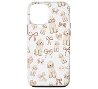 Golden Doodle Chien Goldendoodle Portrait d'animal Domestique Coque pour iPhone 12 Mini