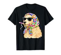 Golden Doodle Fil à Crochet carré pour Chien T-Shirt